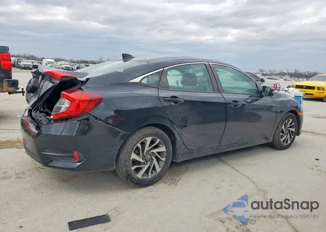 2018 Honda Civic Ex from USA, damaged, VIN 2HGFC2F79JH564813